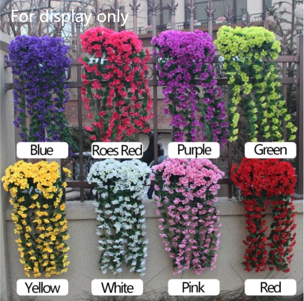 🌈Spring Hot Sale-40% OFF - 🌺🌷Vivid Artificial Hanging Orchid Bunch🔥BUY 4 FREE SHIPPING🔥