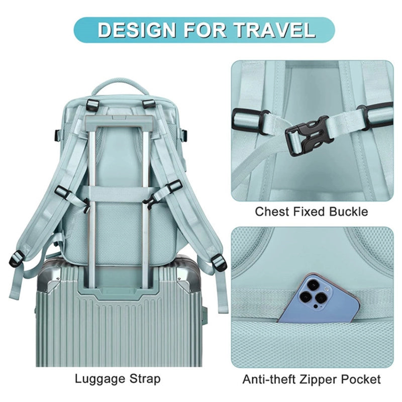 Spot Backpack Small Travel Bag Large Capacity Travel Portable Luggage Bag Student Computer Schoolbag