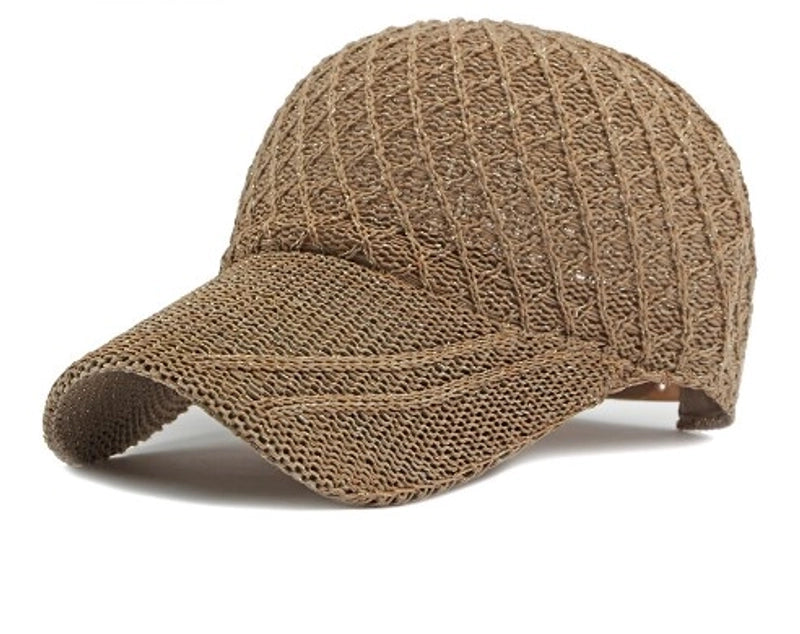 Women's Basic Lingge Curved Eaves Baseball Cap