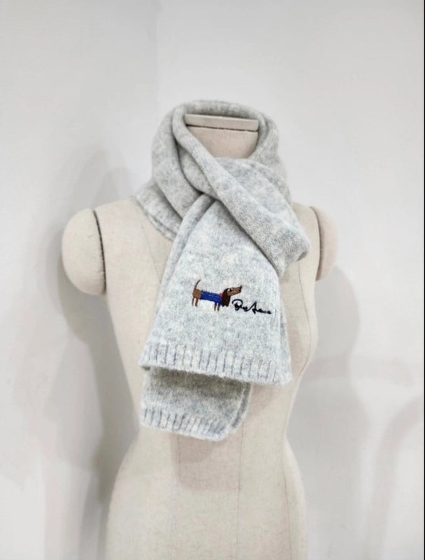 Women's Cute Sweet Classic Style Solid Color Polyester Scarf