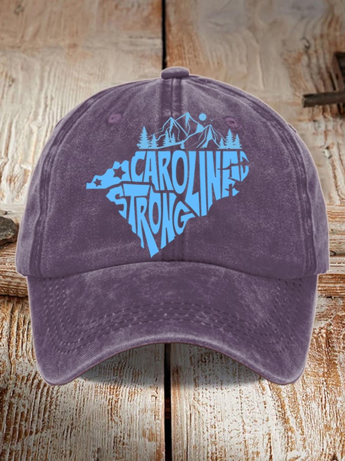 Men's and Women's Hurricane Helen Disaster Relief Washed and Distressed Hats