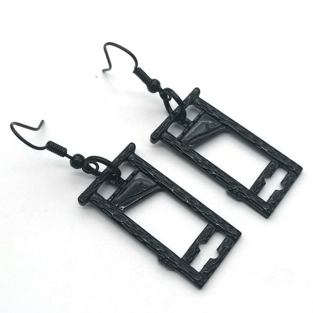 Mini Guillotine Earrings