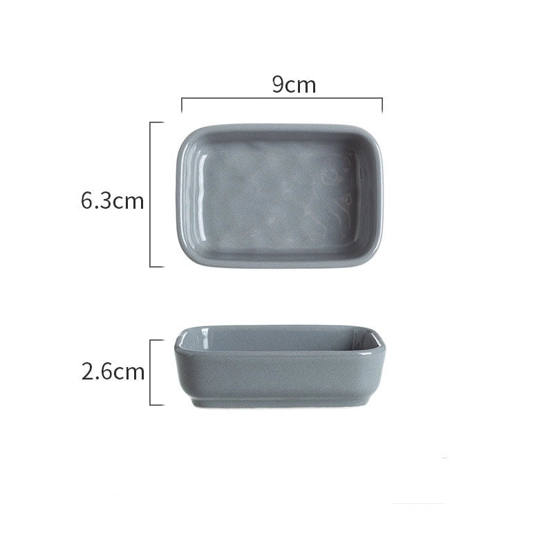 Ceramic Bowl Dish Tableware Household Plate Fish Plate Dish Soup Bowl Rice Bowl Simple Light Luxury Noodle Bowl