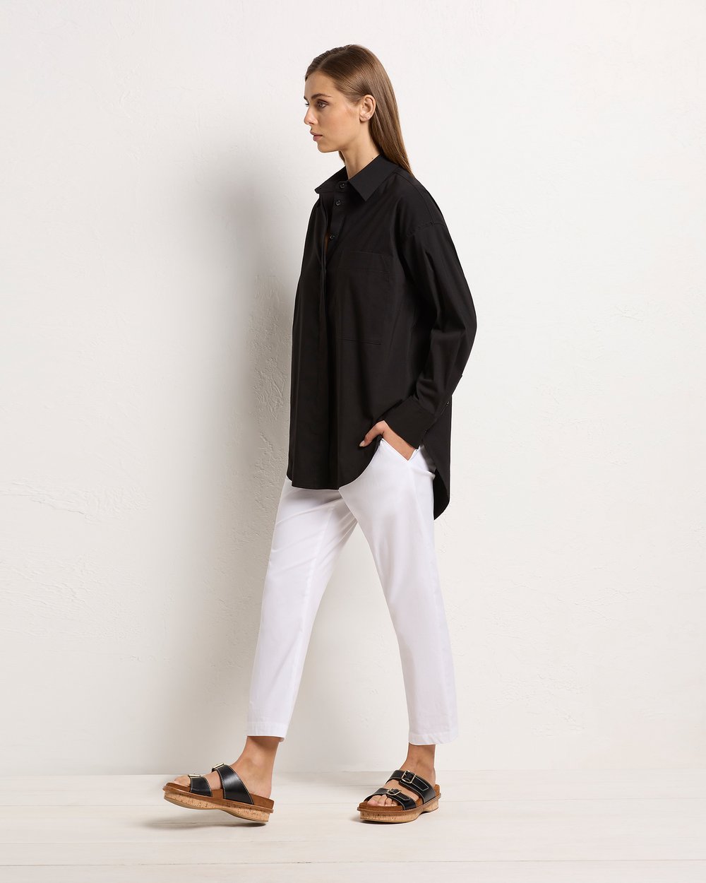 Mela Purdie Relaxed Pocket Shirt Microprene