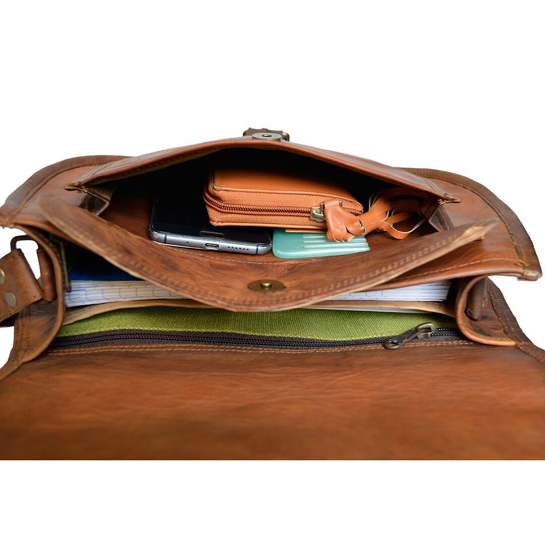 Sierra Leather Satchel