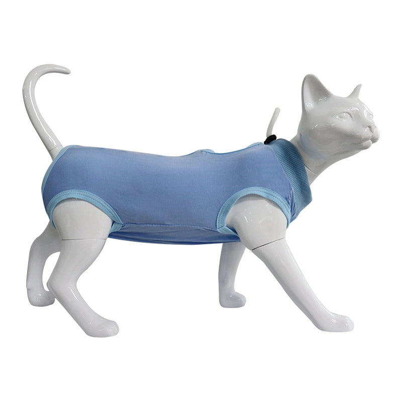 Pet Supplies Cat Clothes After Sterilization Clothing Anti-licking Soft Super Elastic Comfortable Pet Clothes Outlet