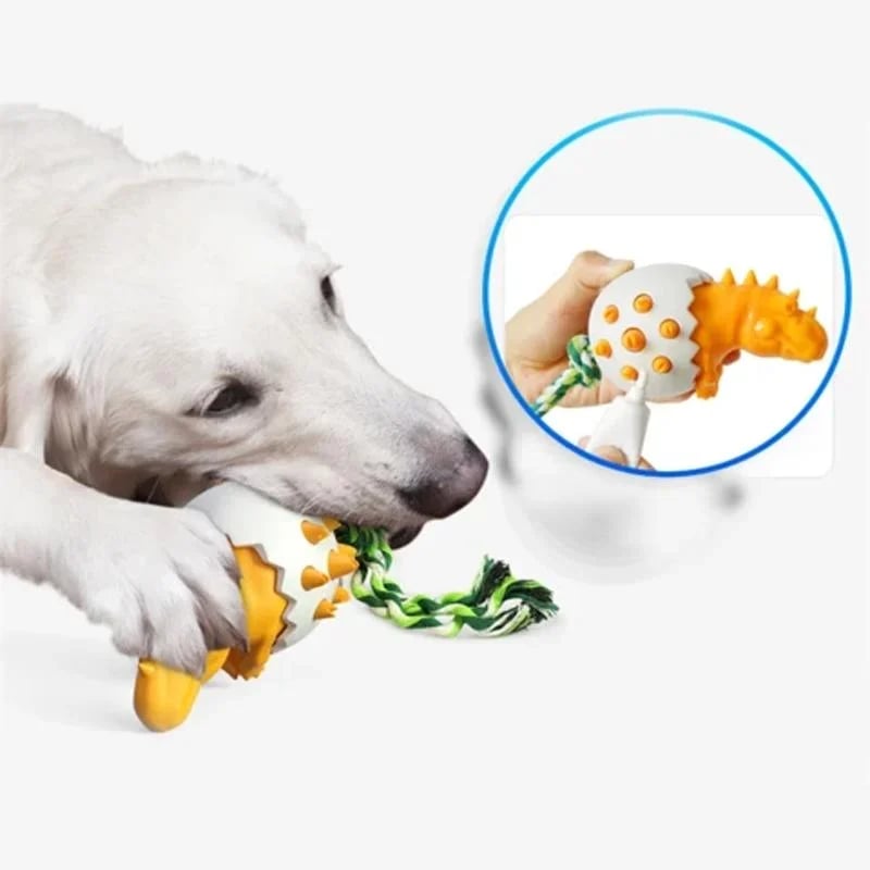 🔥🔥Idearock Dinosaur Eggs Dog Chew Toys