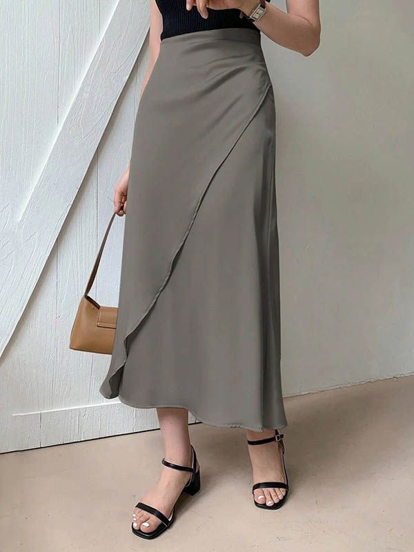 Bodycon Solid Color Skirts Bottoms