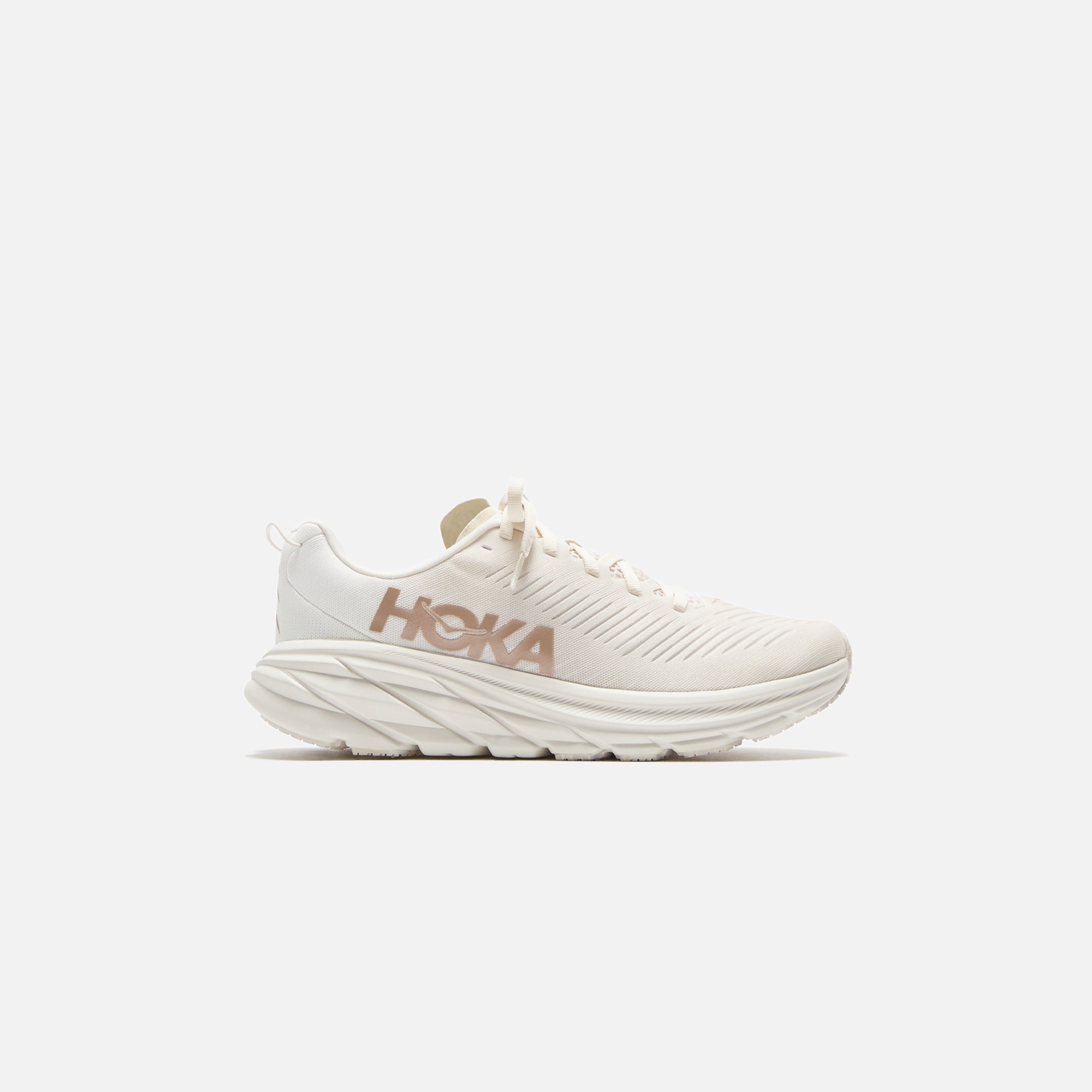 HOKA WMNS Rincon 3 - Eggnog / Rose Gold
