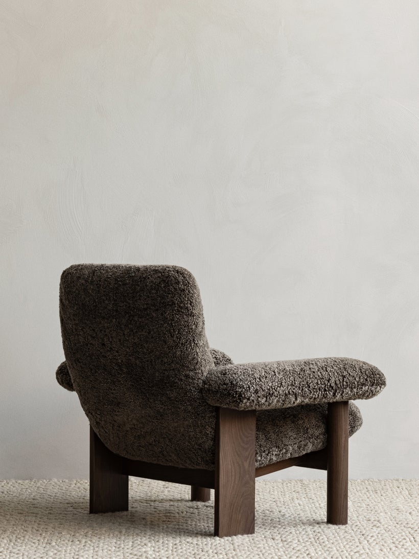 Brasilia Lounge Chair. Sheepskin