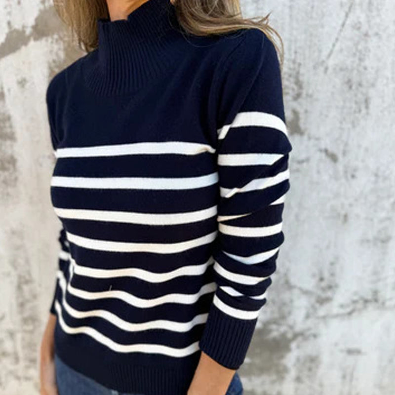 💥Hot Sale🔥Women's Striped Knit Sweater