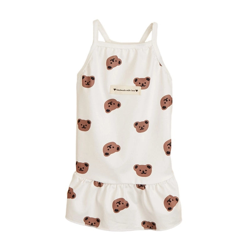 Cute Polyester Bear Pet Clothing