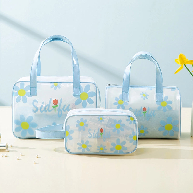 Letter Flower Butterfly PVC Storage Bag