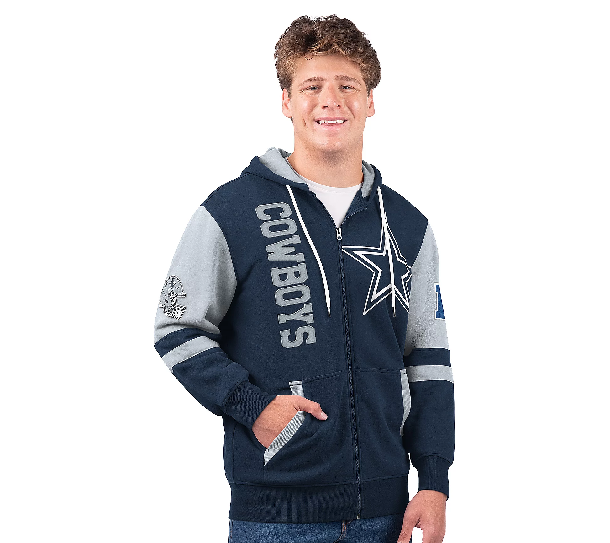 🎁Buy 2 Get 2 Free🏈NFL Full Zip Hooded Sweatshirt