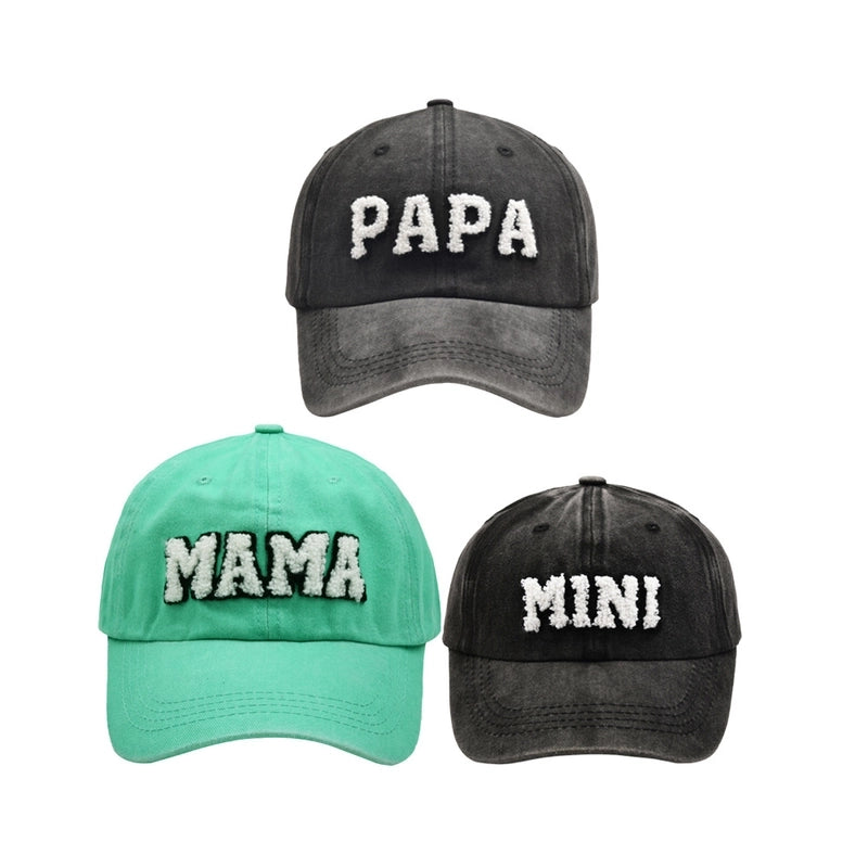 Women's Basic Color Block Curved Eaves Baseball Cap