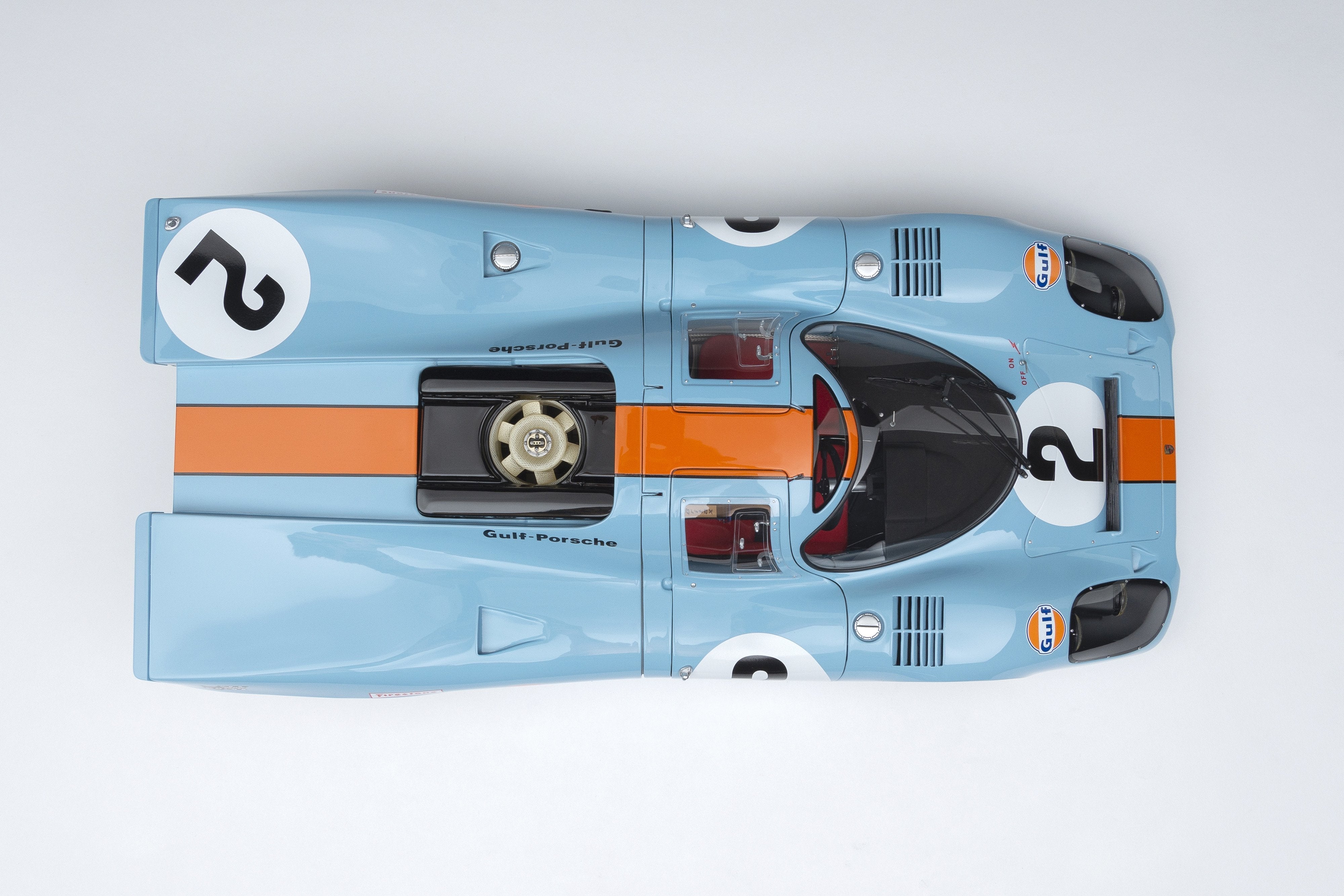 Porsche 917K - Ganador de Daytona 1970 - Decoración del Golfo