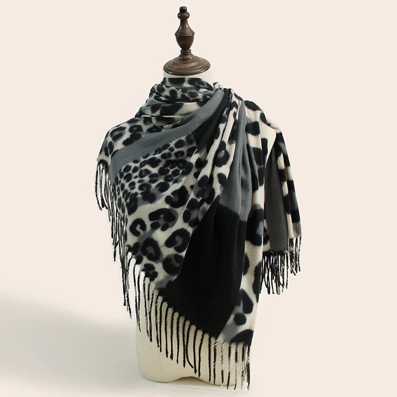 Women's Ethnic Style Color Block Polyester Printing Shawl