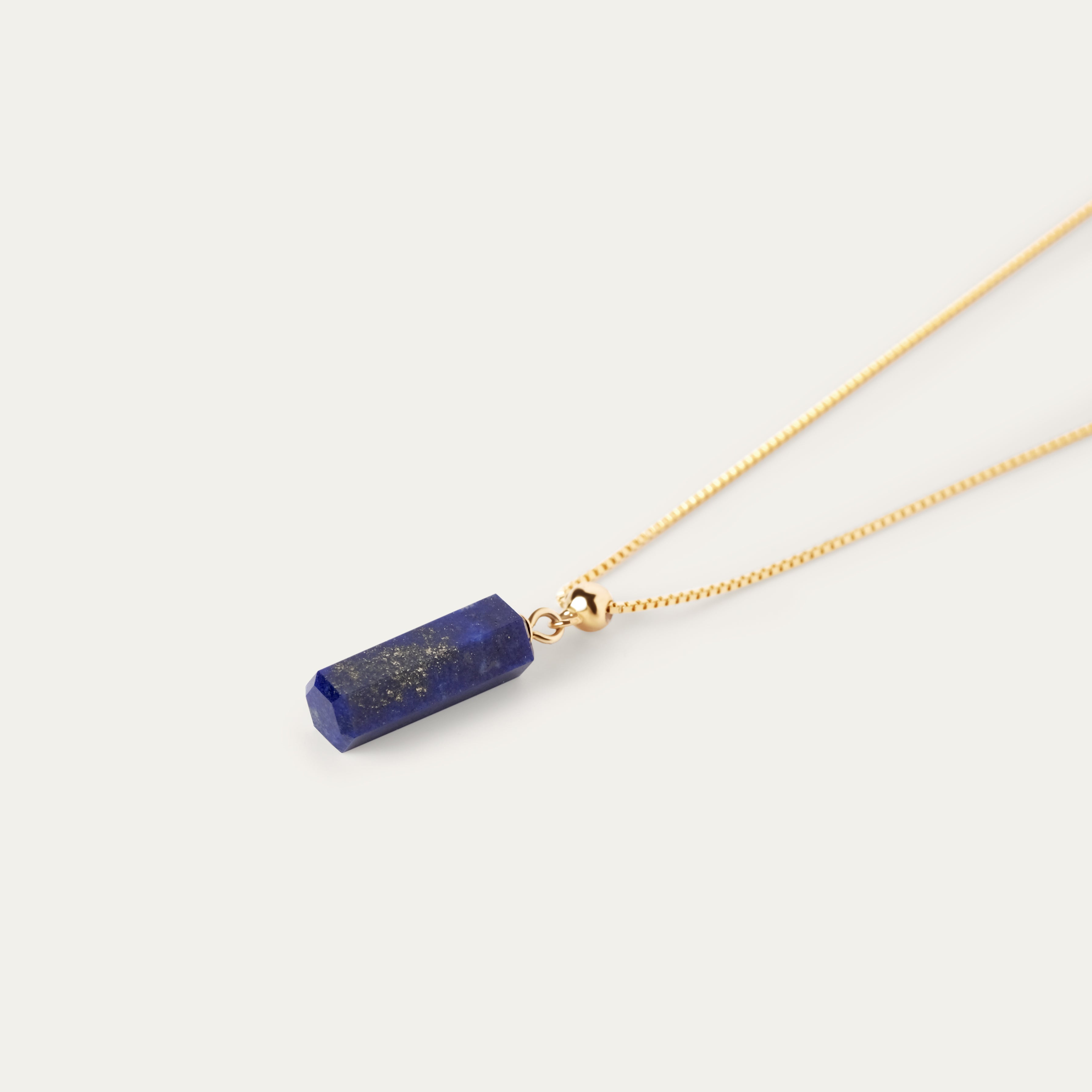 Gigi Lapis Lazuli Charm (18K Gold Vermeil)