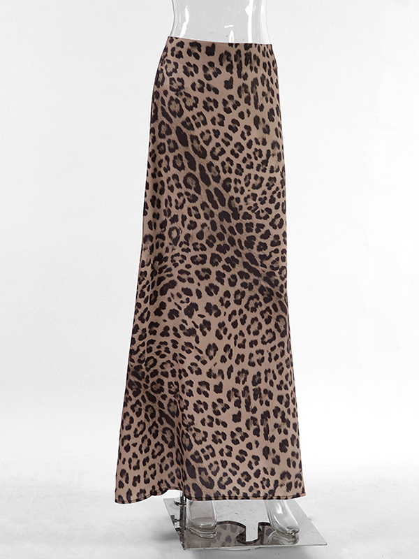 Bodycon Mermaid Leopard Skirts Bottoms