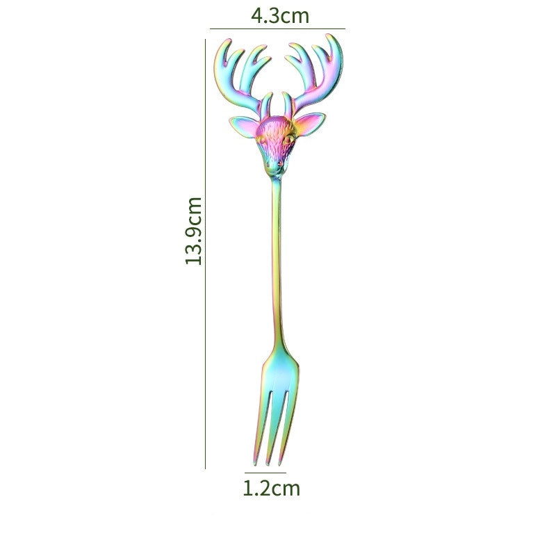 Casual Animal 304 Stainless Steel Spoon 1 Piece