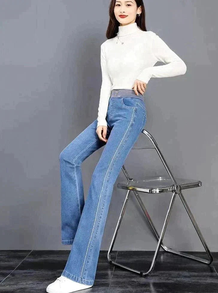 June™ stretch denim trousers