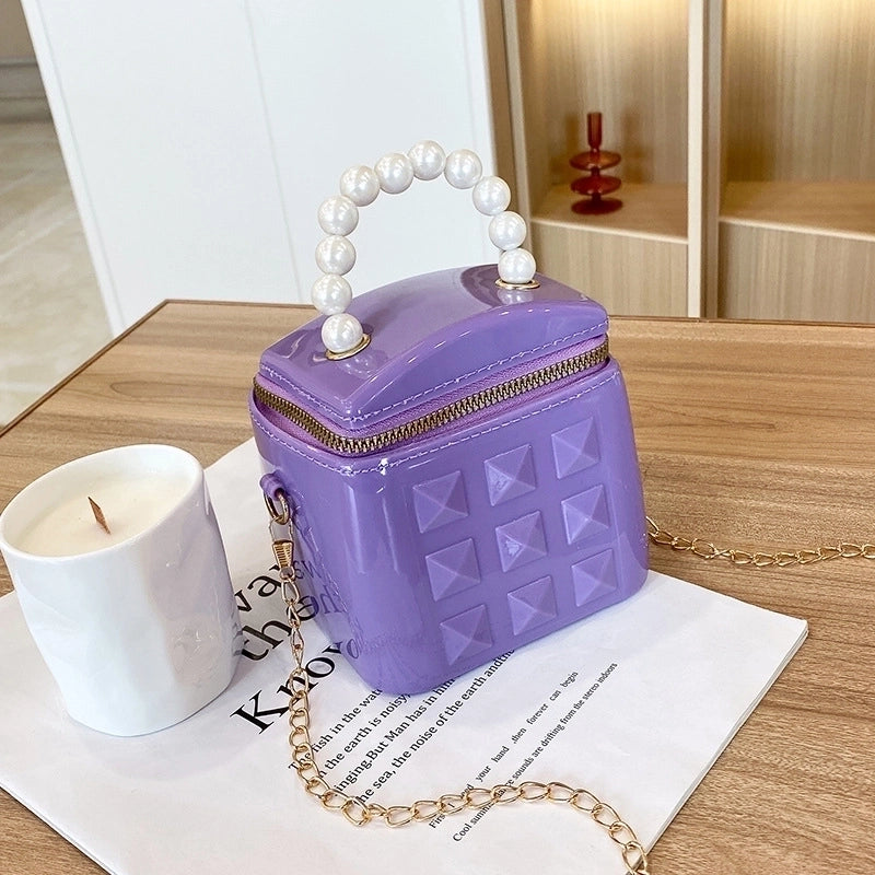 Women's Mini All Seasons Pvc Streetwear Bucket Bag
