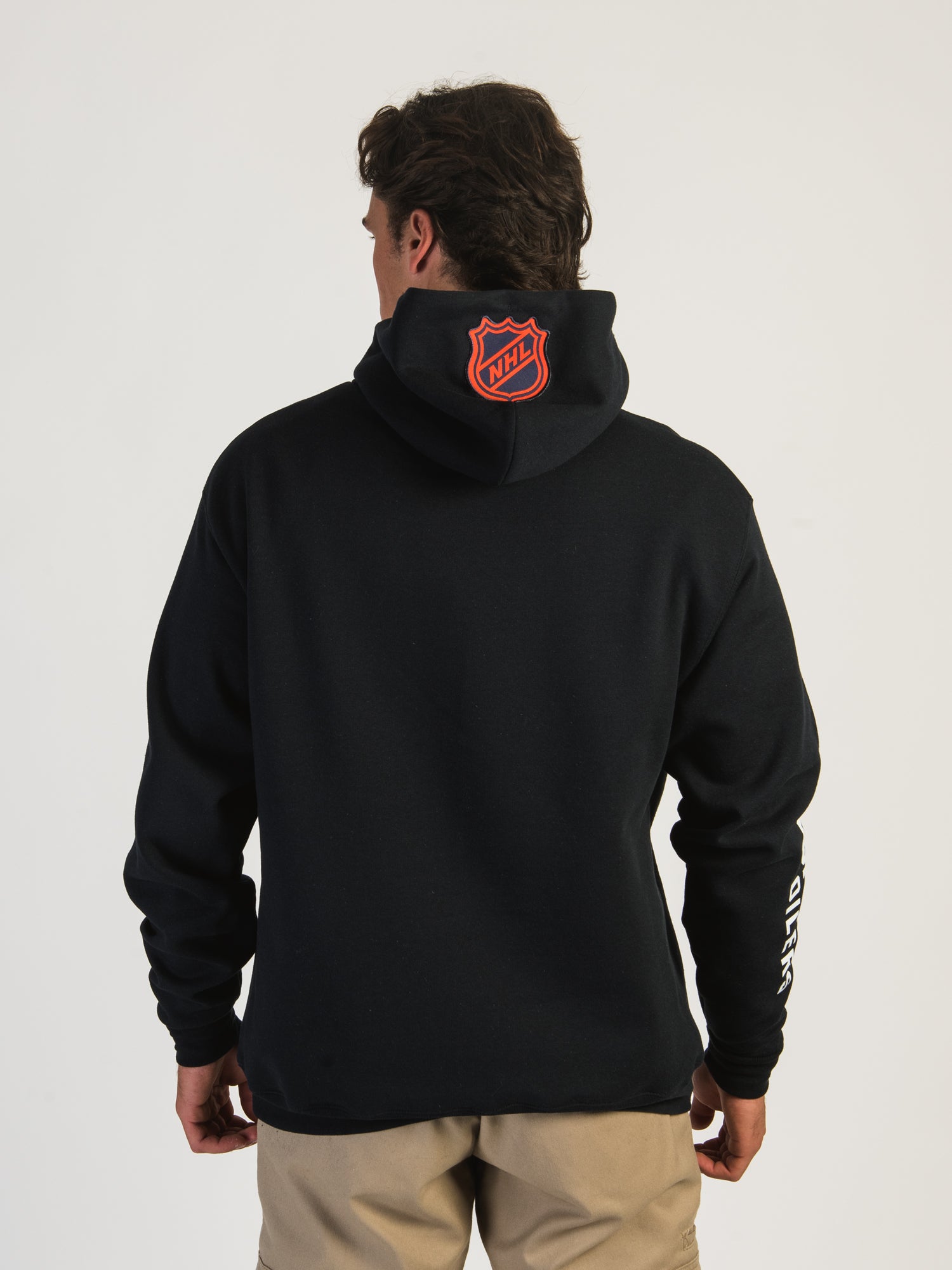 CHAMPION NHL EDMONTON OILERS CENTER ICE PULL OVER HOODIE