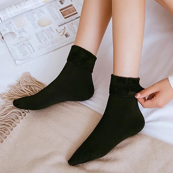 🔥 PROMOTION🔥🌼NEW Snugly Velvet Winter Thermal Socks