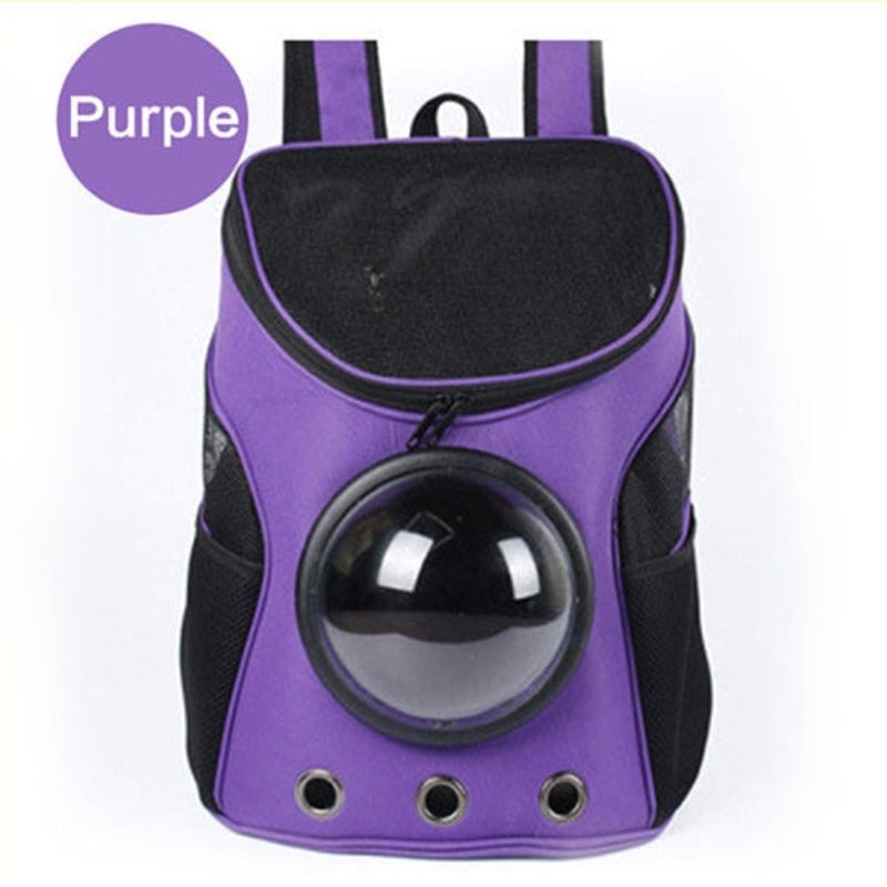 Pet Astronaut Space Capsule Backpack
