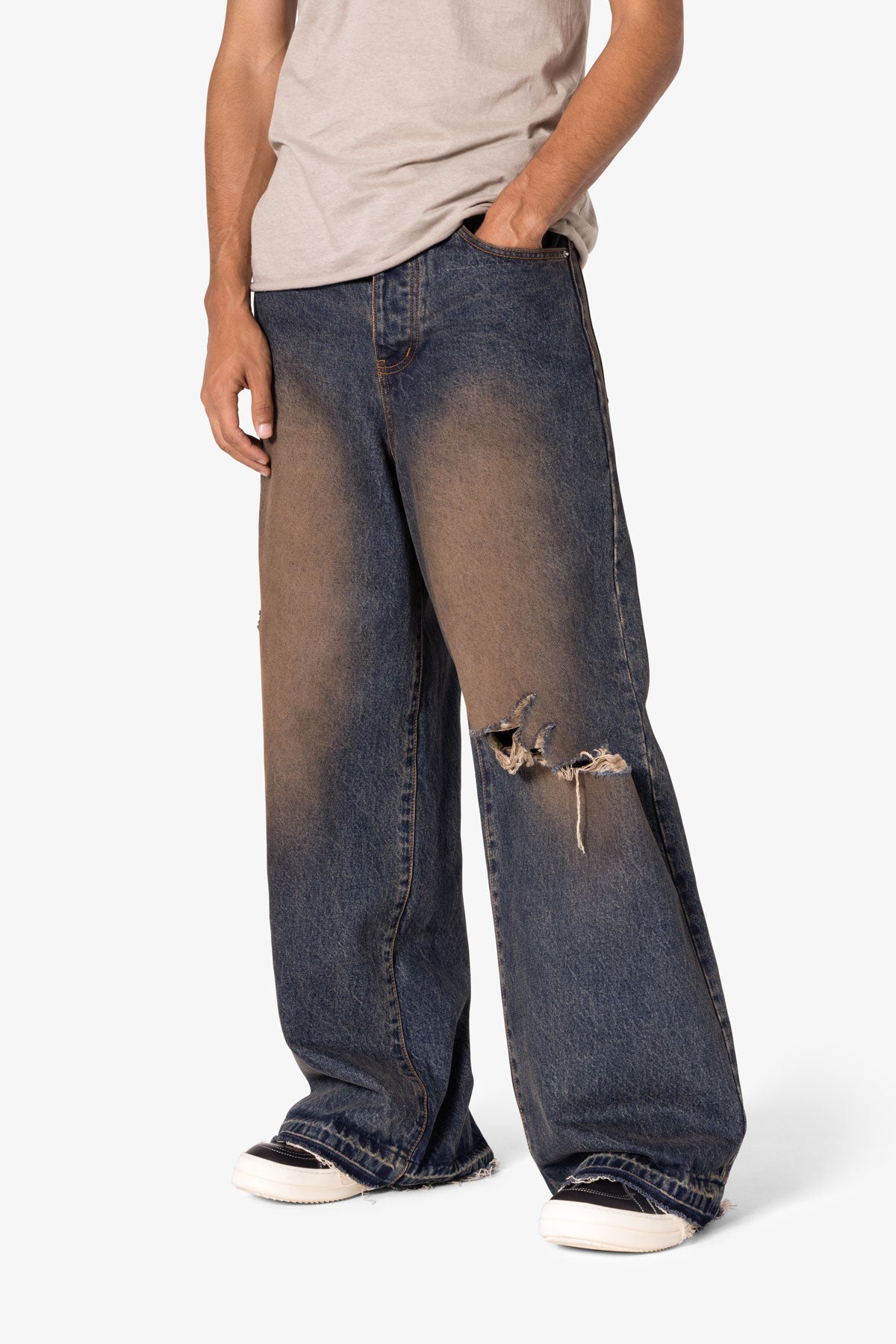 Baggy Rave Denim - Rust