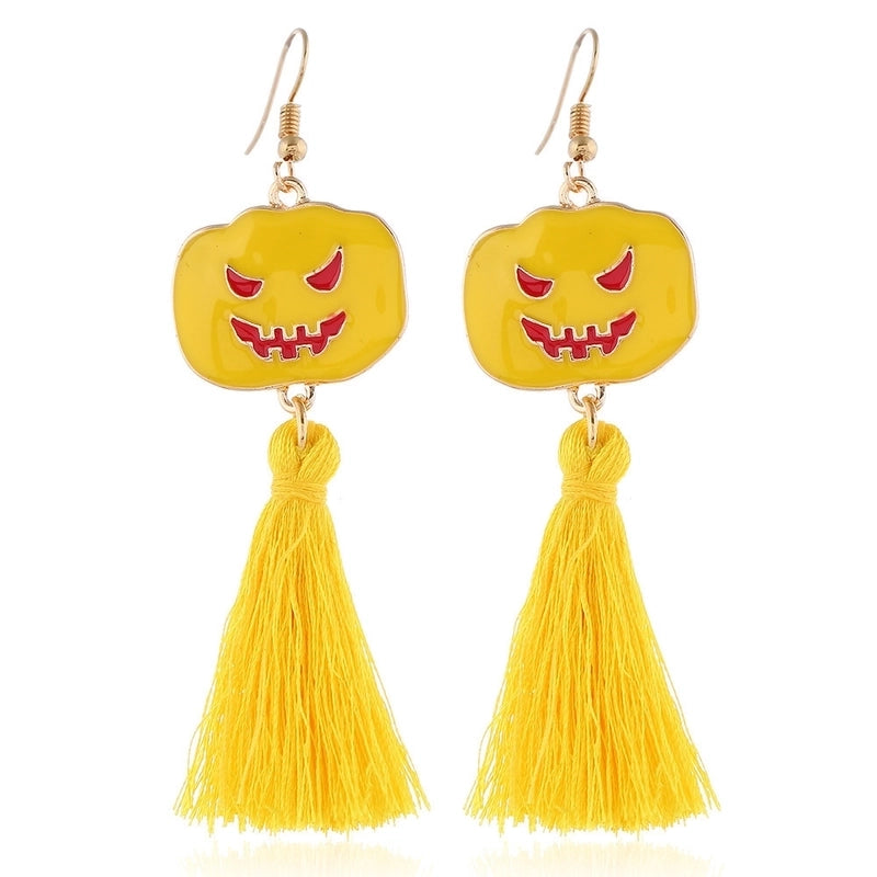 6 Pieces Gothic Cat Spider Alloy Women'S Drop Earrings 1 Pair