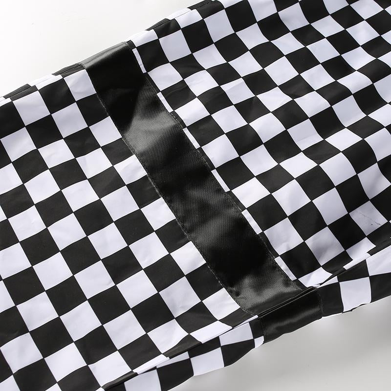 Checkered Racer Trouser