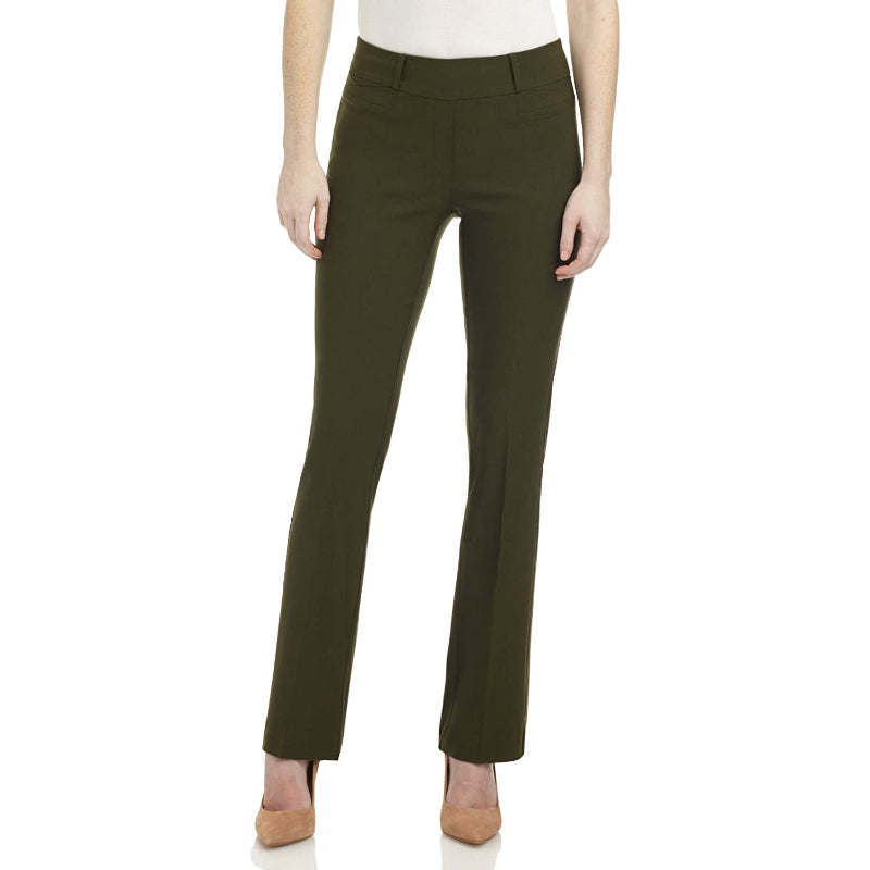 Women's Ease In To Comfort Fit Barely Bootcut Stretch Pants