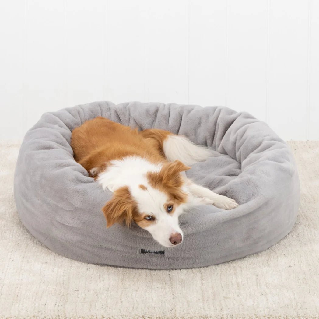 Luxe Fur Cuddler Dog Bed - Twilight
