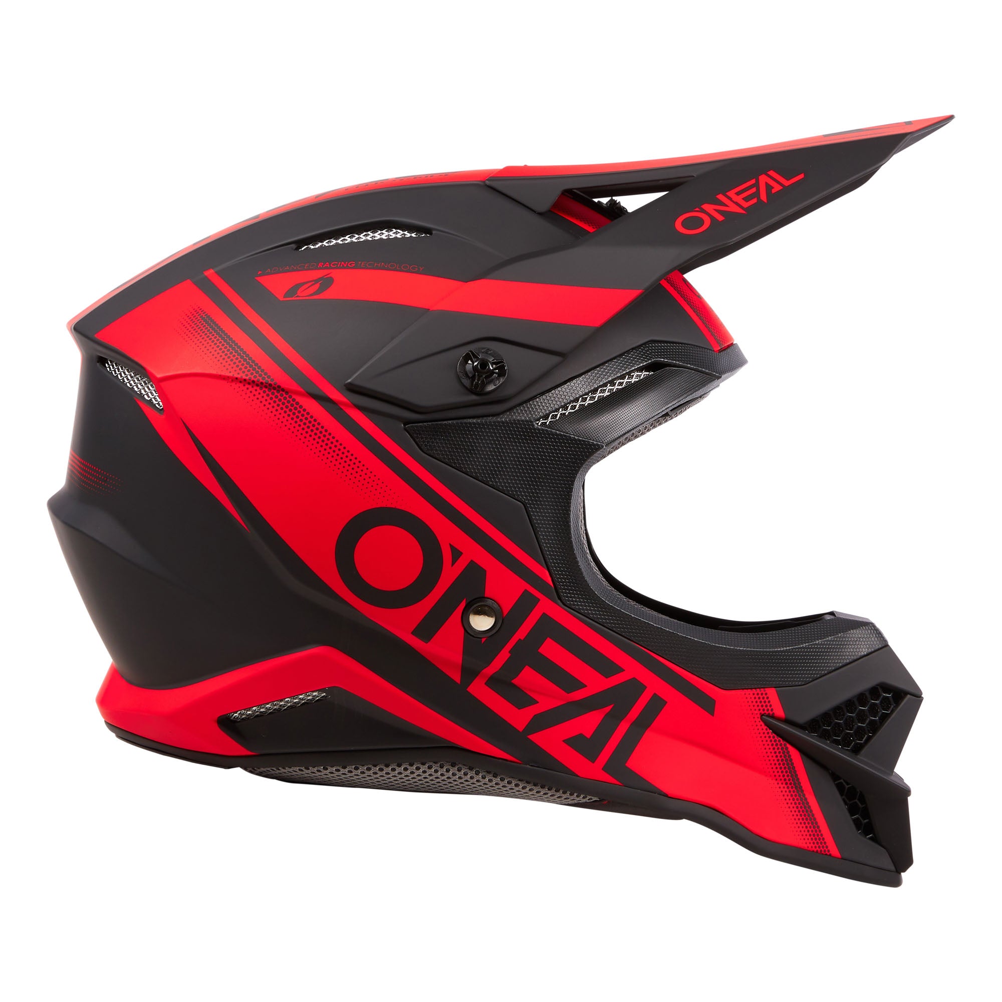 3 SRS Racewear V.24 Helmet Black/Red