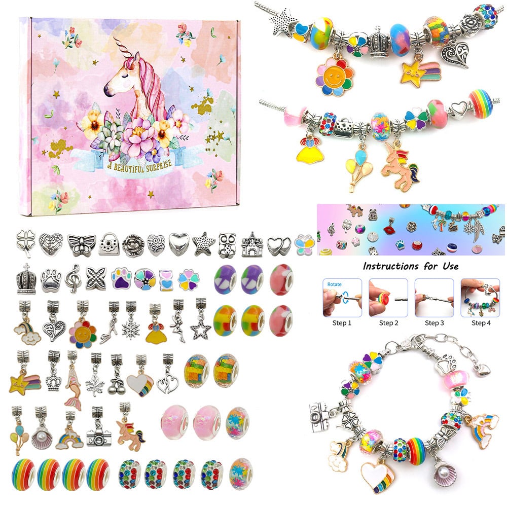 🎉Hot Sale 49% OFF🔥The Best Gift For Children🎀DIY Gorgeous Bracelet Set