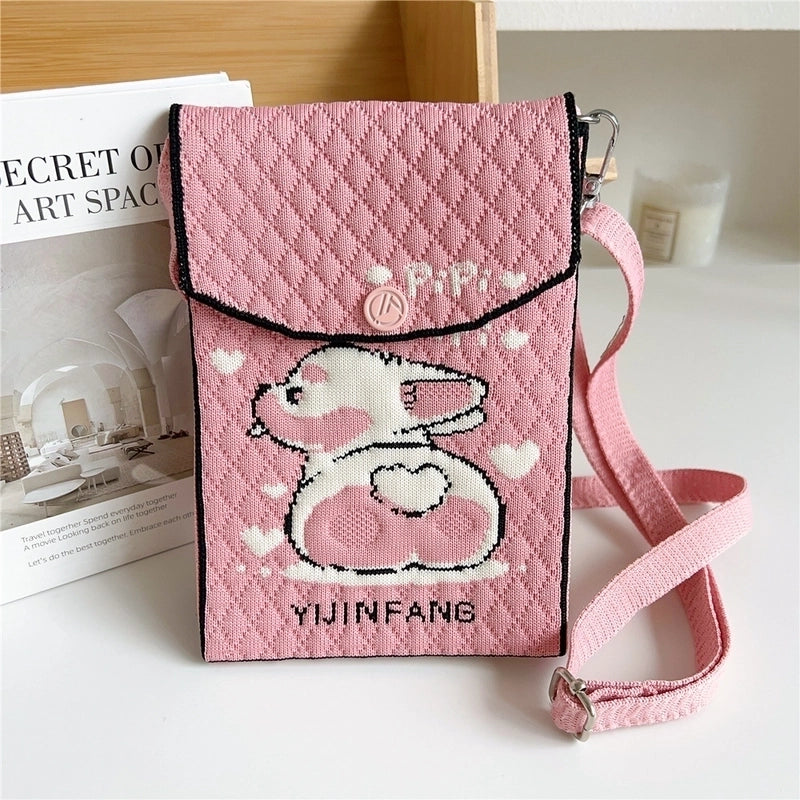 Women's Mini Spring&summer Knit Vacation Shoulder Bag