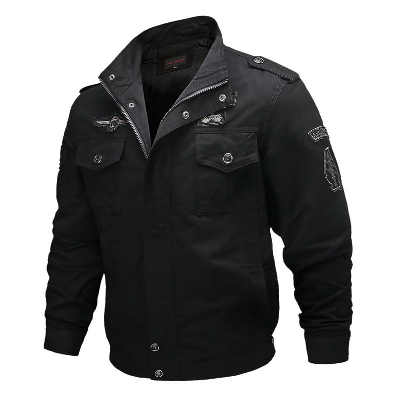 Autumn And Winter Men's Casual Washed Jacket