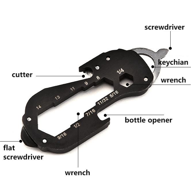 🛠️8 in 1 Multi-tool Keychain