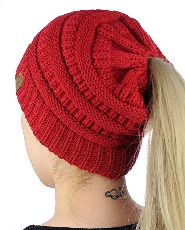 Unisex Casual Minimalist Solid Color Eaveless Wool Cap