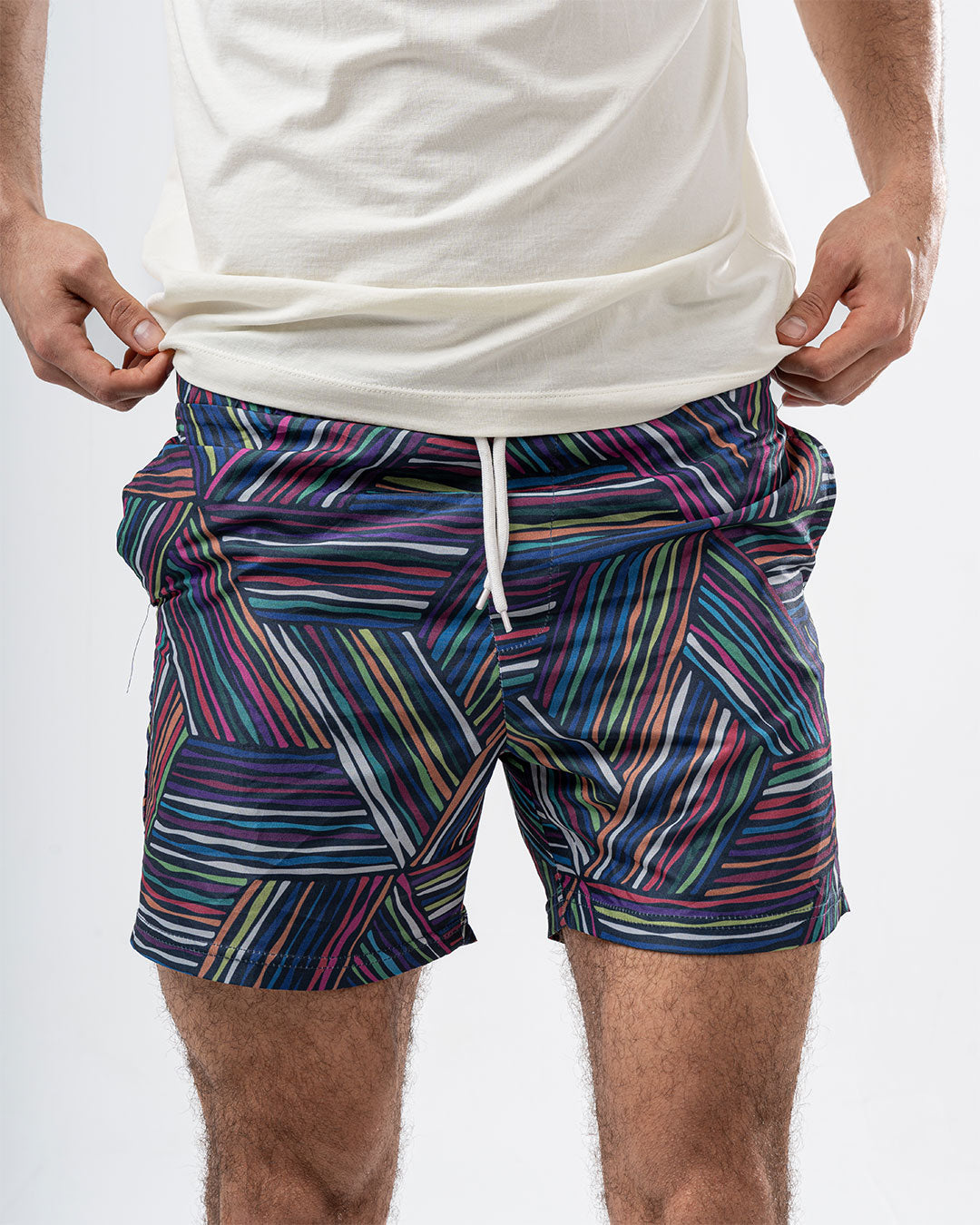 Printed Mens Swimsuit