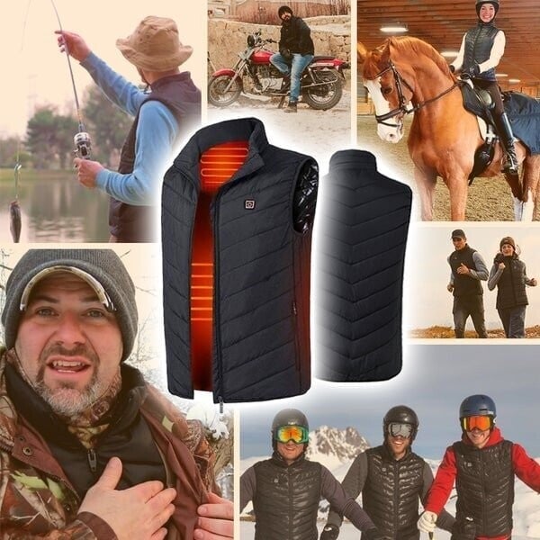 🔥Electrically heated down vest