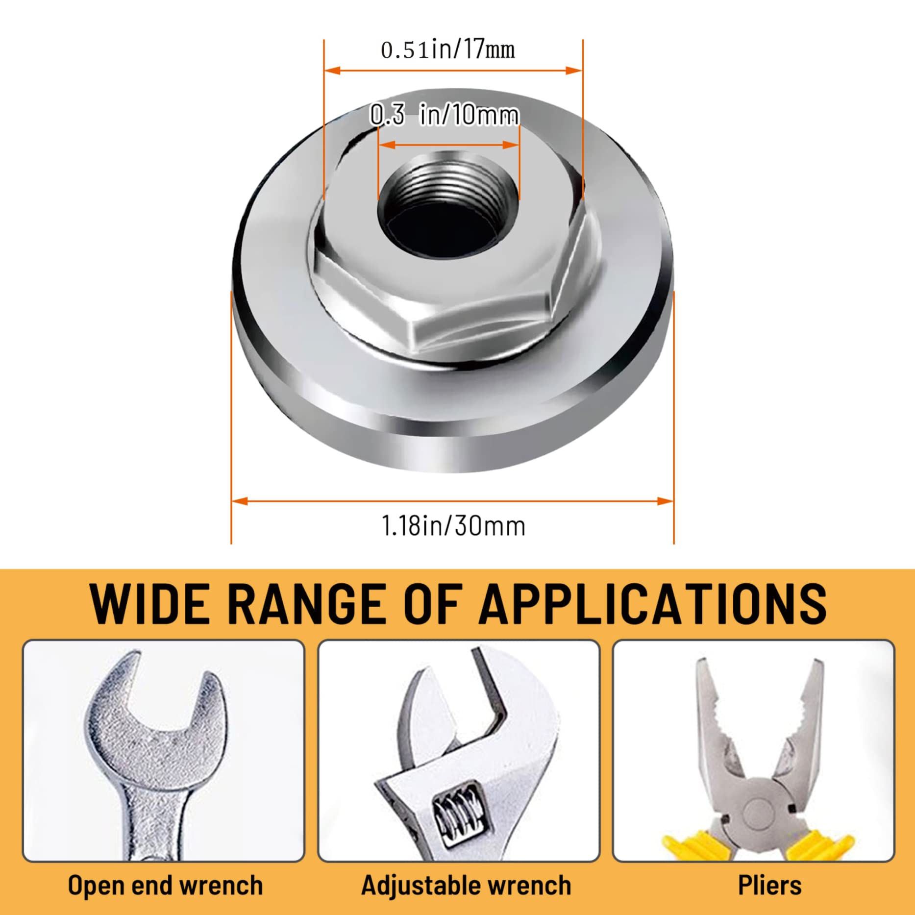 🔥 100-Type Angle Grinder Nuts