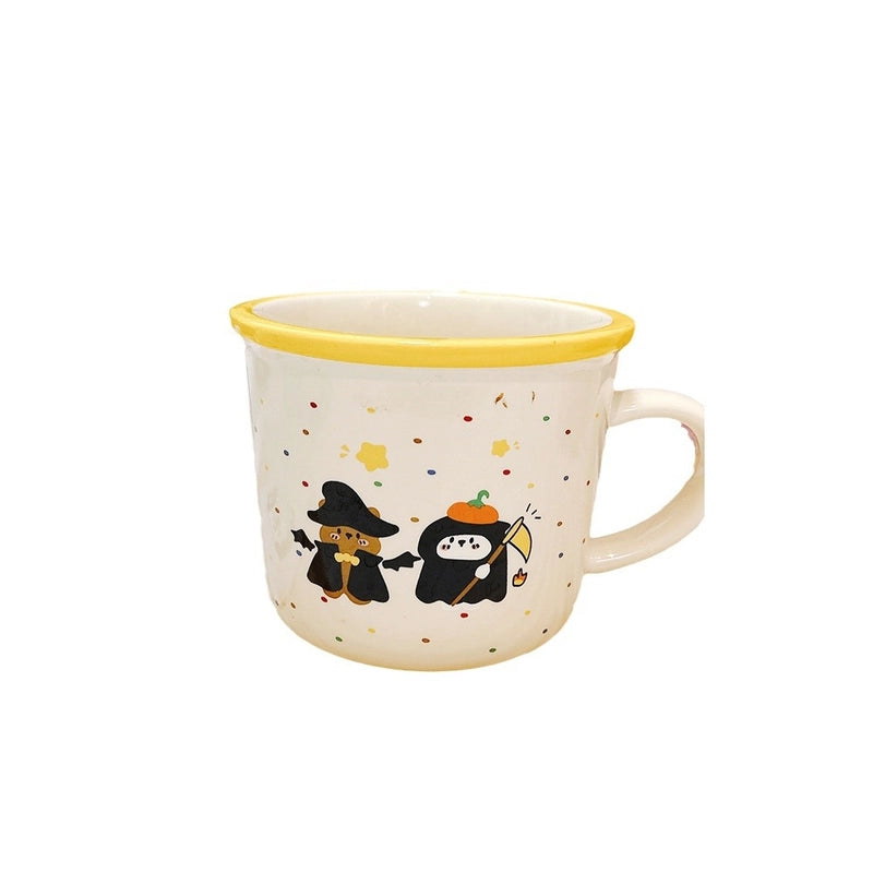 Casual Vacation Cartoon Ceramics Water Bottles 1 Piece