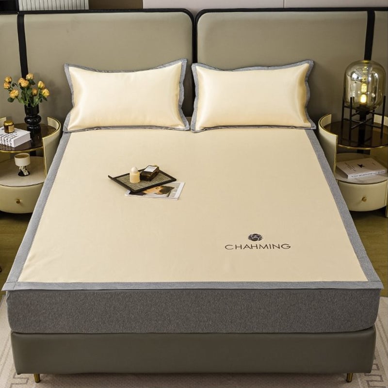 Light Luxury Cool Mat & Pillowcase Bedding Set