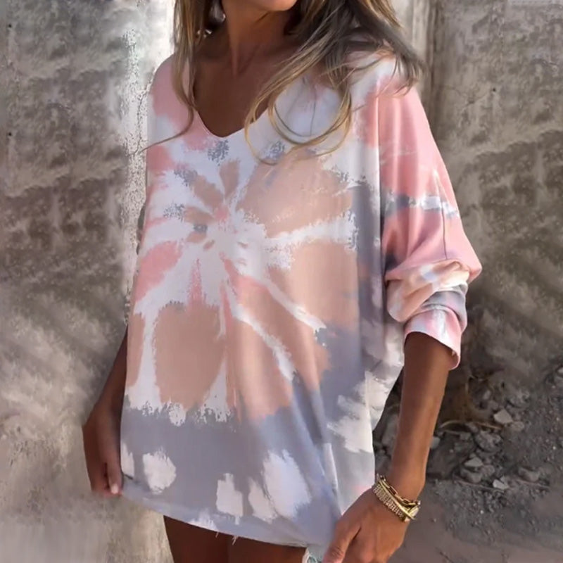 💥Hot Sales-49% OFF🌤️Women's Comfortable V-neck Casual Top