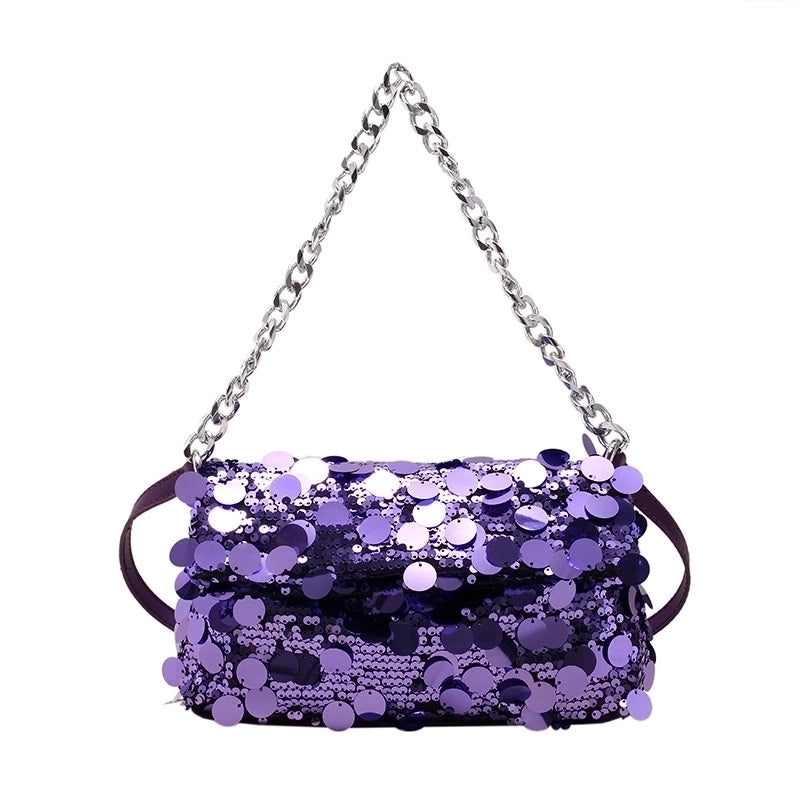 Women's Medium Pu Leather Solid Color Streetwear Square Magnetic Buckle Underarm Bag