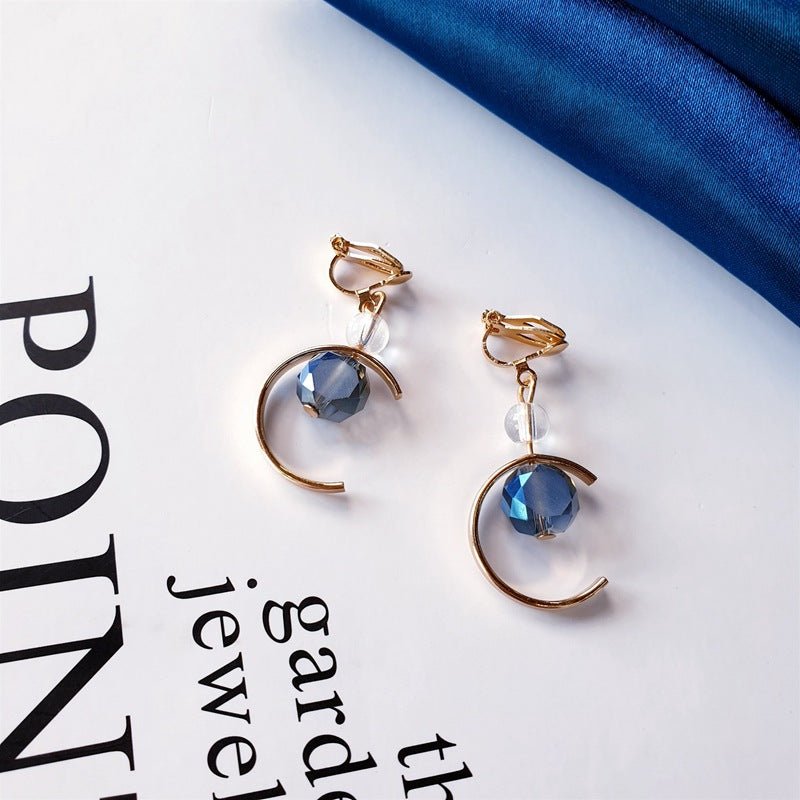 Moon Drop Earrings