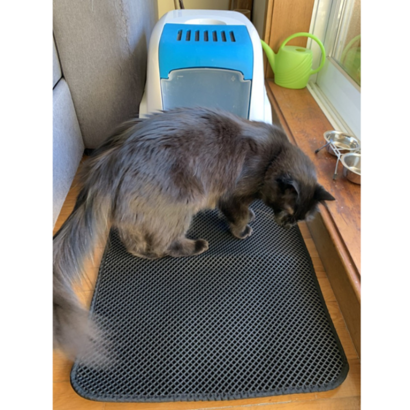 Double Layer Waterproof Pet Bed Mat With Litter Box