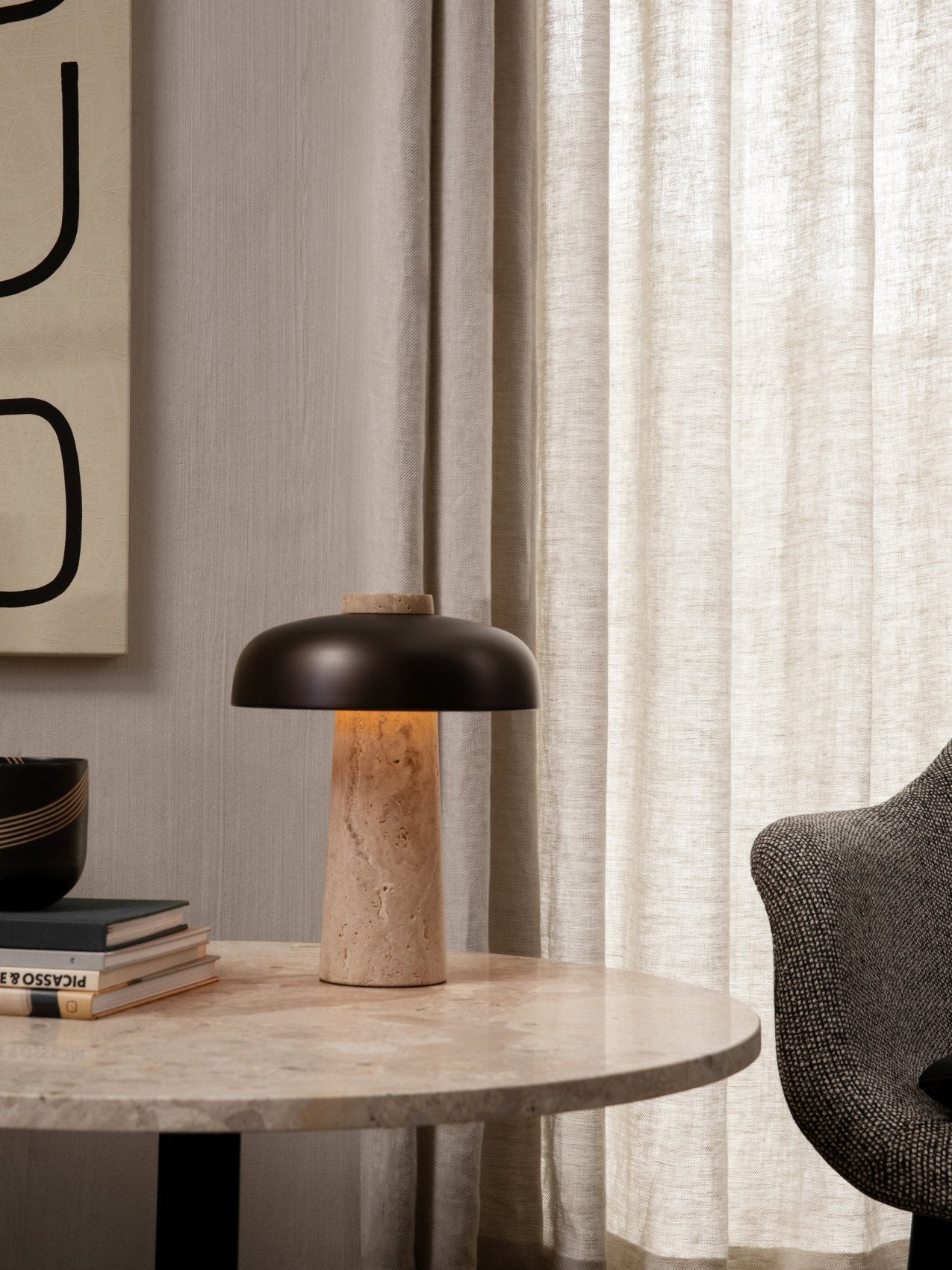 Reverse Table Lamp